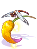 魔力黃色狐尾草手杖物品圖片