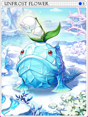 冰霜花卡片卡片插畫