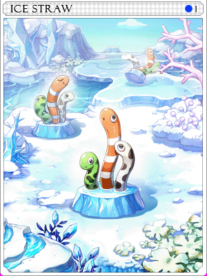 冰蛇鰻卡片卡片插畫