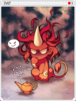 炙燄魔卡片卡片插畫