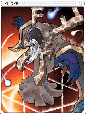 邪靈魔導士卡片卡片插畫