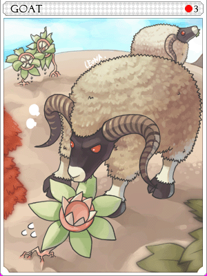 魔羌卡片卡片插畫