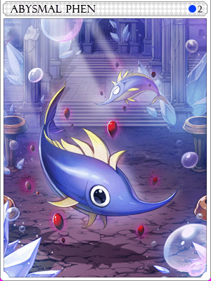 深海劍魚卡片卡片插畫