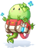 (服飾)學者植物外出背包物品圖片