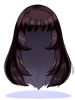 (服飾)美美長假髮(灰)物品圖片