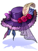 (服飾)貴夫人羽毛帽物品圖片